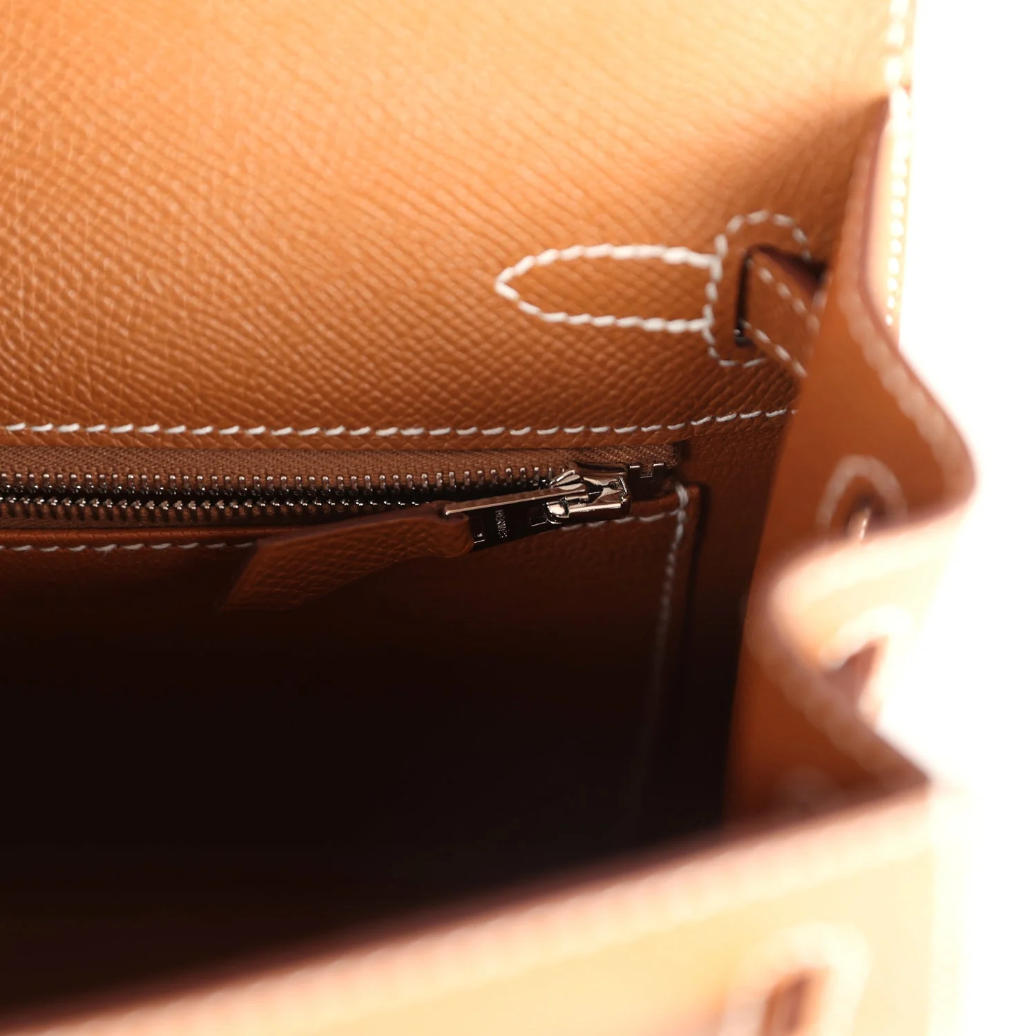 Replicate Hermes Kelly Sellier 25 Gold Epsom Palladium Hardware(1:1 replica)