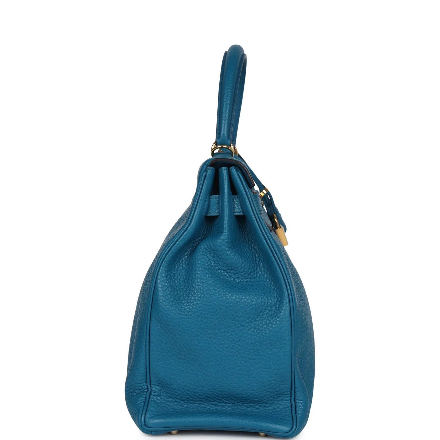 Replicate Hermes Kelly Retourne 35 Cobalt Clemence Gold Hardware(1:1 replica)