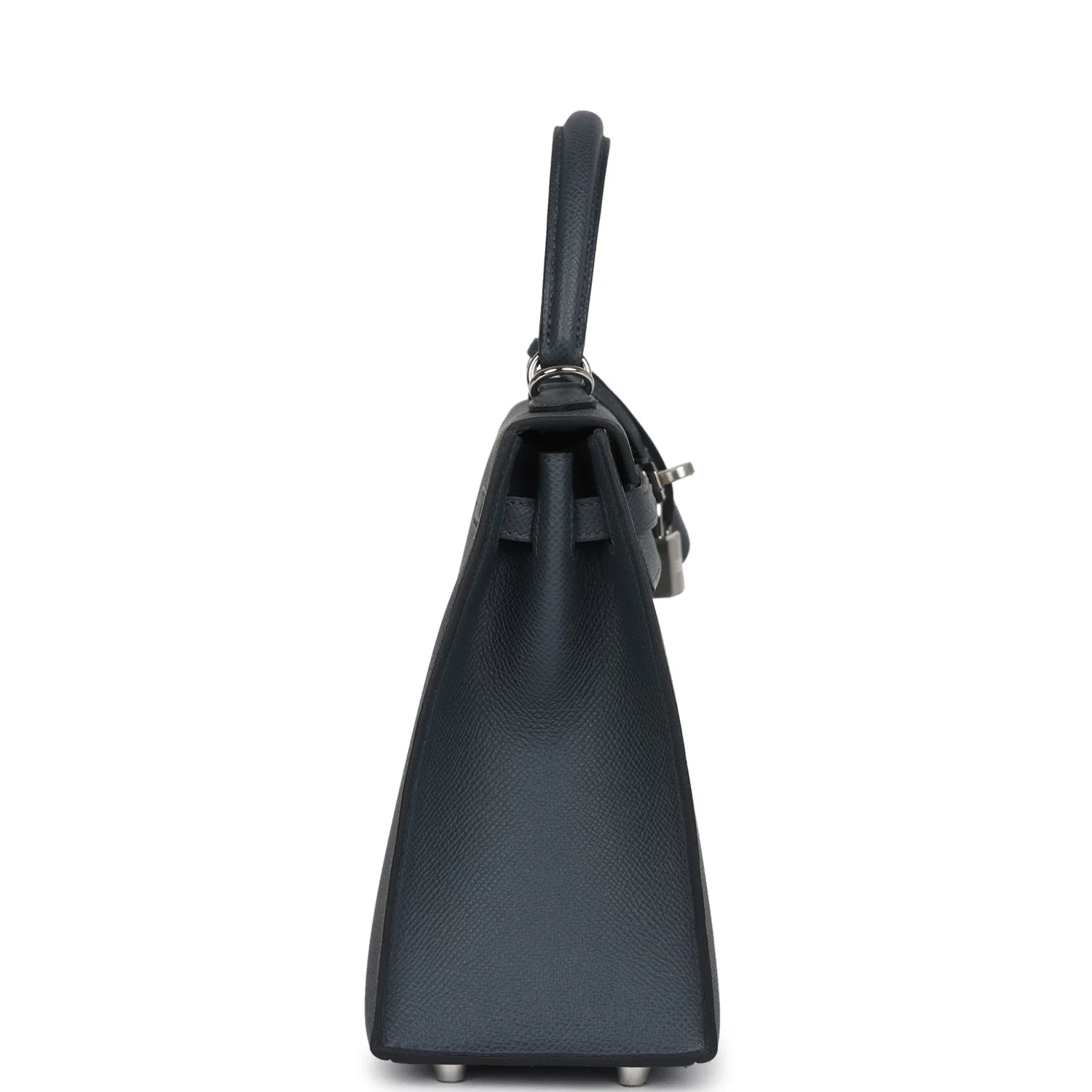 Replicate Hermes Kelly Sellier 25 Gris Misty Epsom Palladium Hardware(1:1 replica)