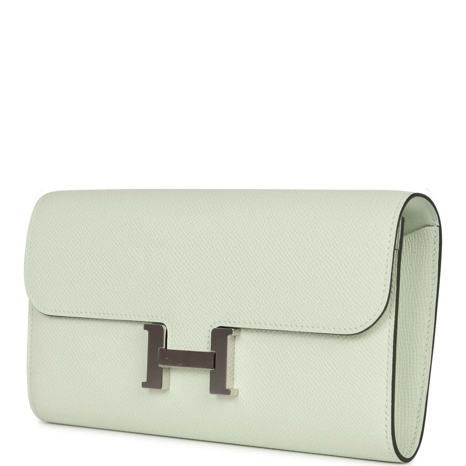Replicate Hermes Constance Wallet To Go Vert Fizz Epsom Palladium Hardware(1:1 replica)