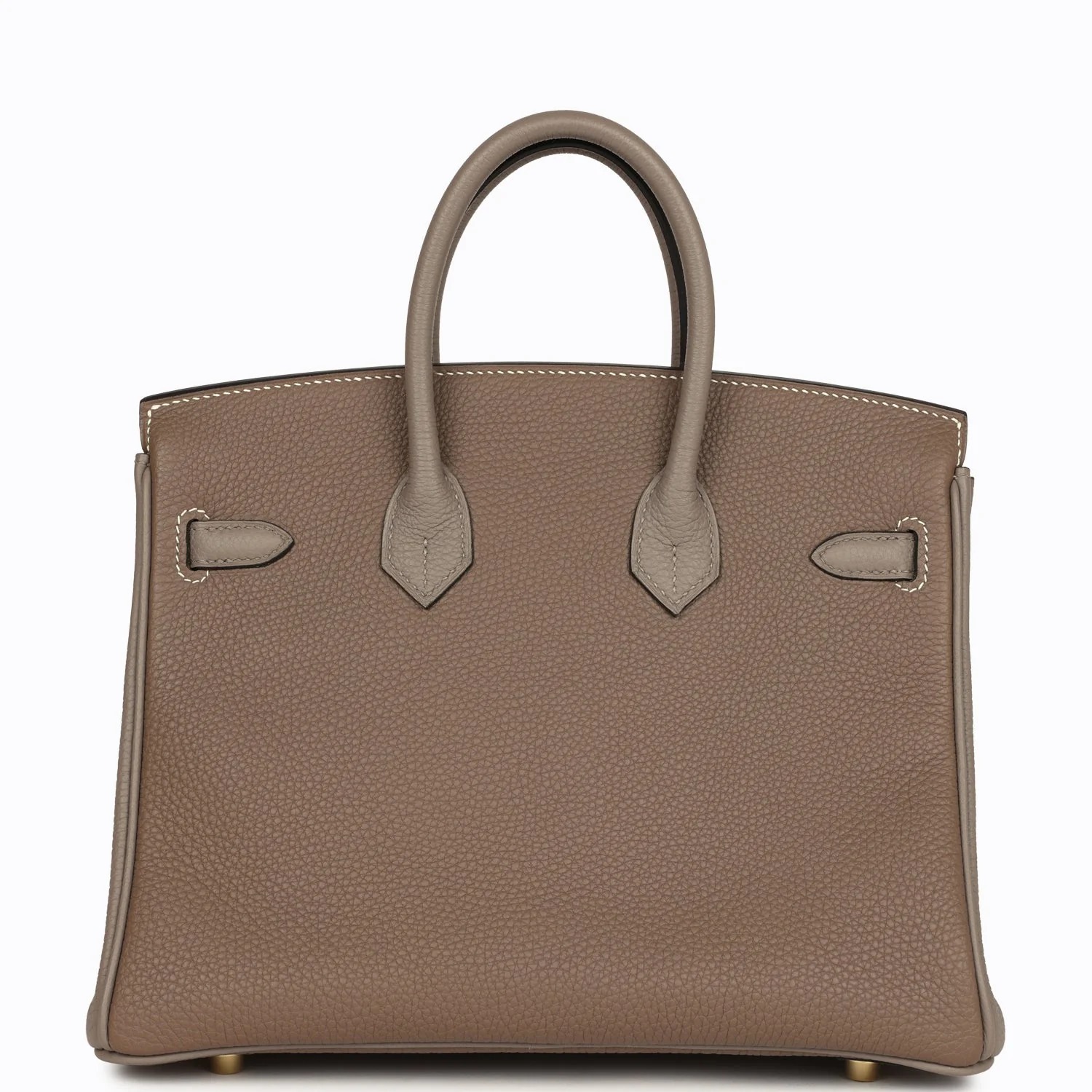 Replicate Hermes Special Order (HSS) Birkin 25 Etoupe and Etain Togo Brushed Gold Hardware(1:1 replica)
