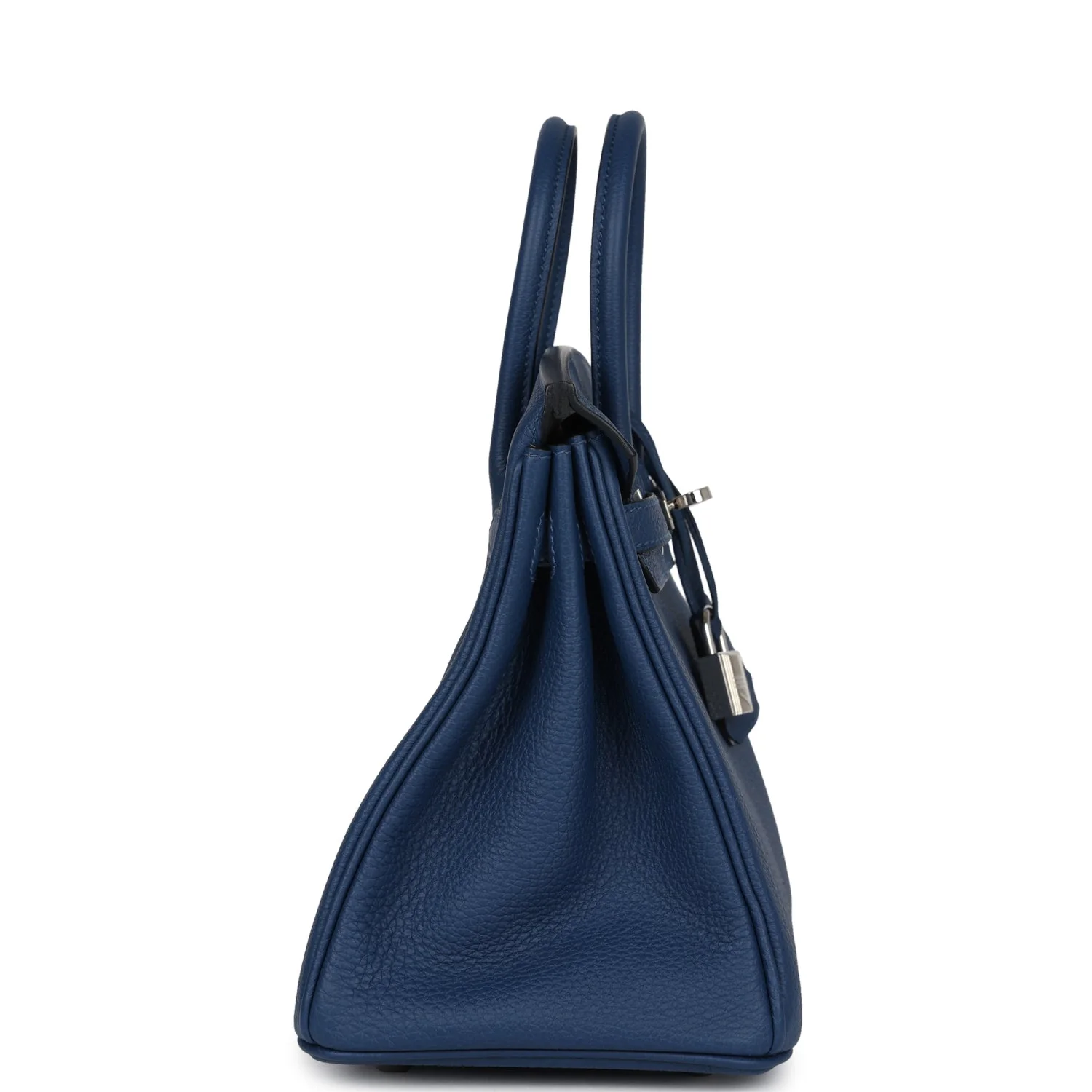 Replicate Hermes Birkin 25 Deep Bleu Verso Togo Palladium Hardware(1:1 replica)