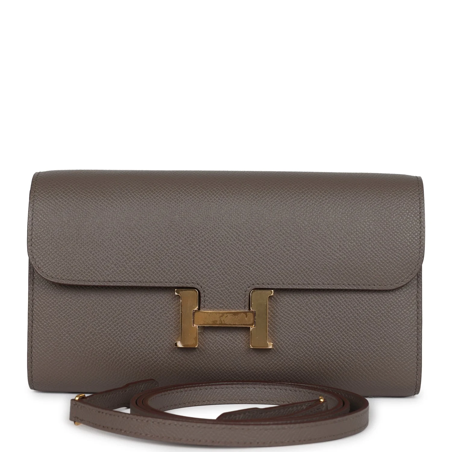 Replicate Hermes Constance Wallet To Go Etain Epsom Gold Hardware(1:1 replica)
