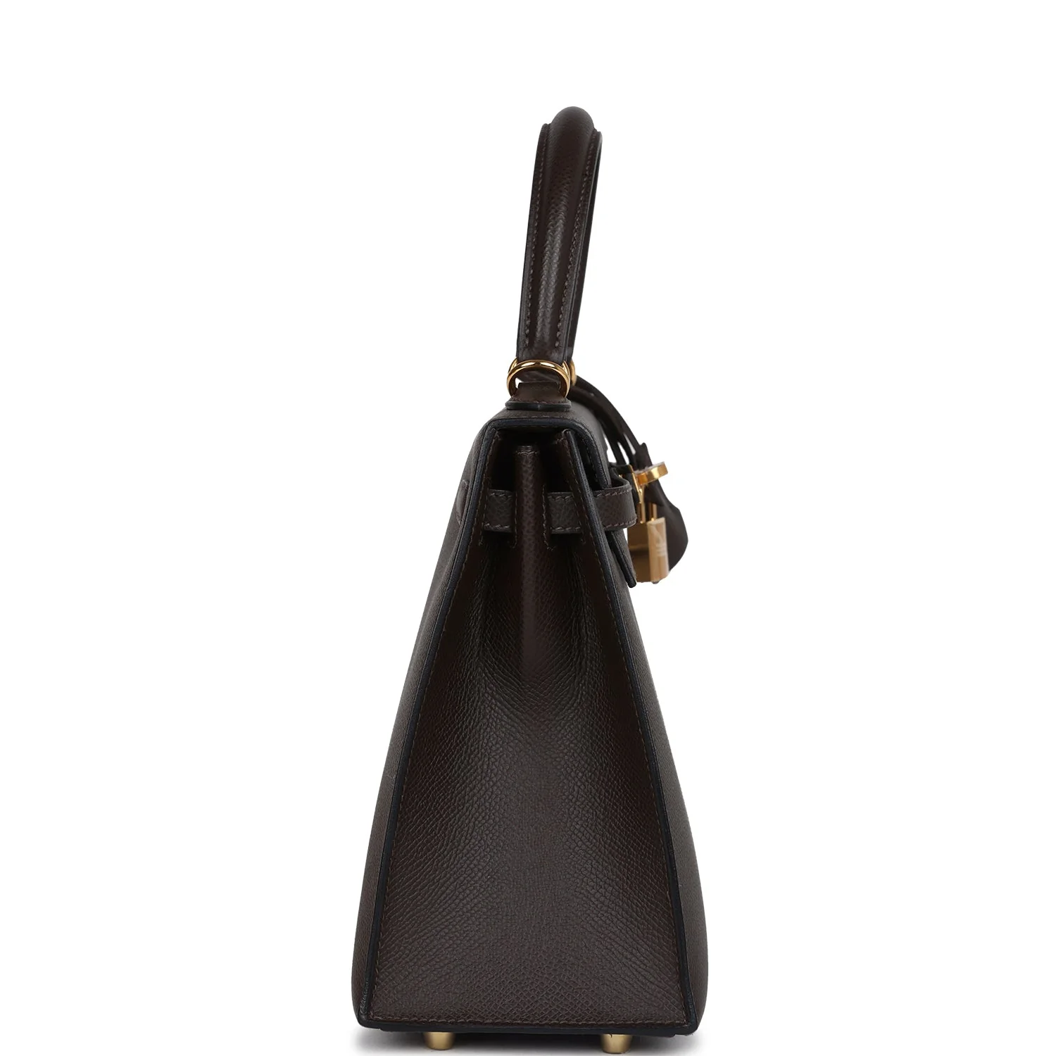 Replicate Hermes Kelly Sellier 25 Ebene Epsom Gold Hardware(1:1 replica)