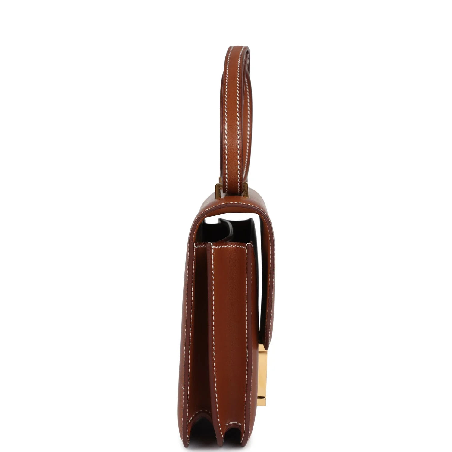 Replicate Hermes Constance 18 Fauve Barenia Gold Hardware(1:1 replica)