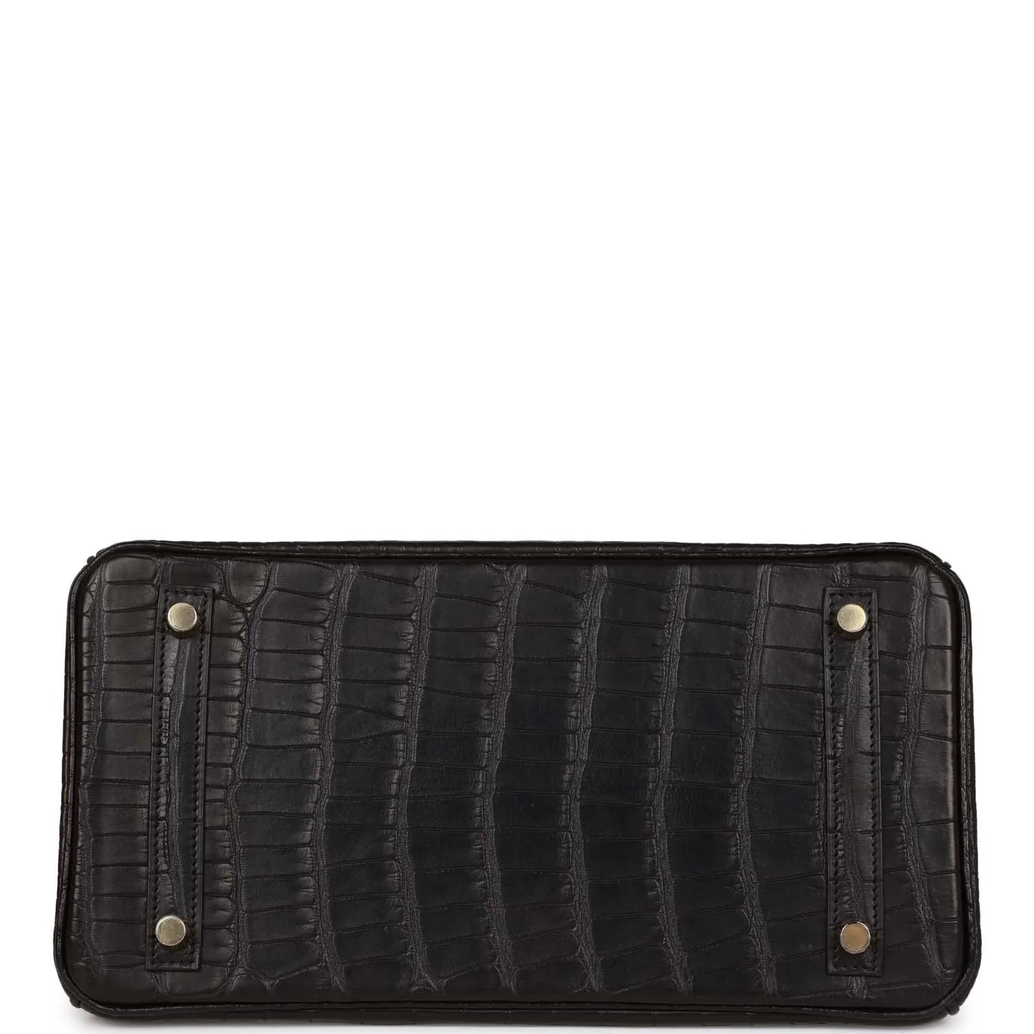 Replicate Hermes Birkin 30 Black Matte Alligator Gold Hardware(1:1 replica)