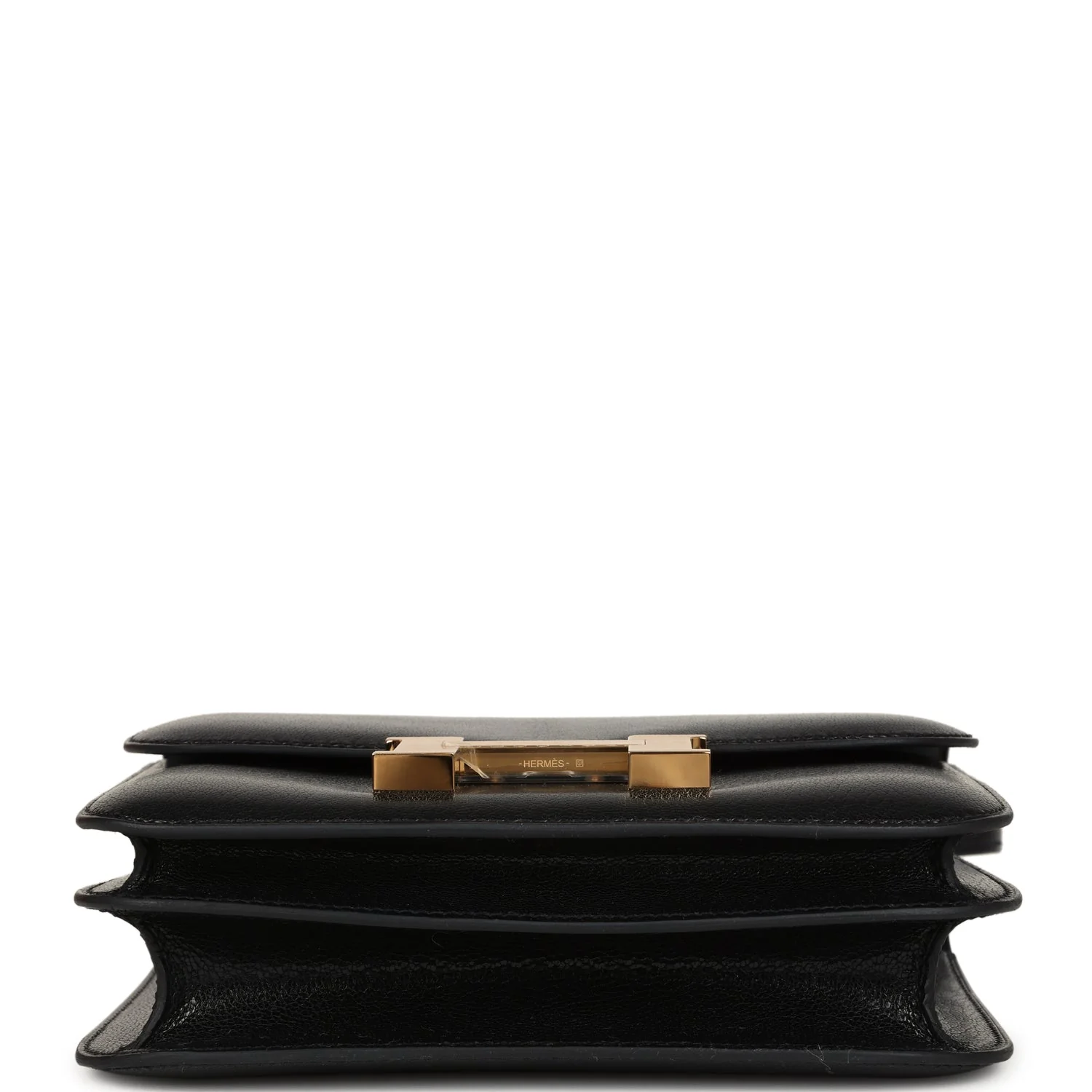 Replicate Hermes Constance 18 Black Chevre Chamkila Gold Hardware(1:1 replica)