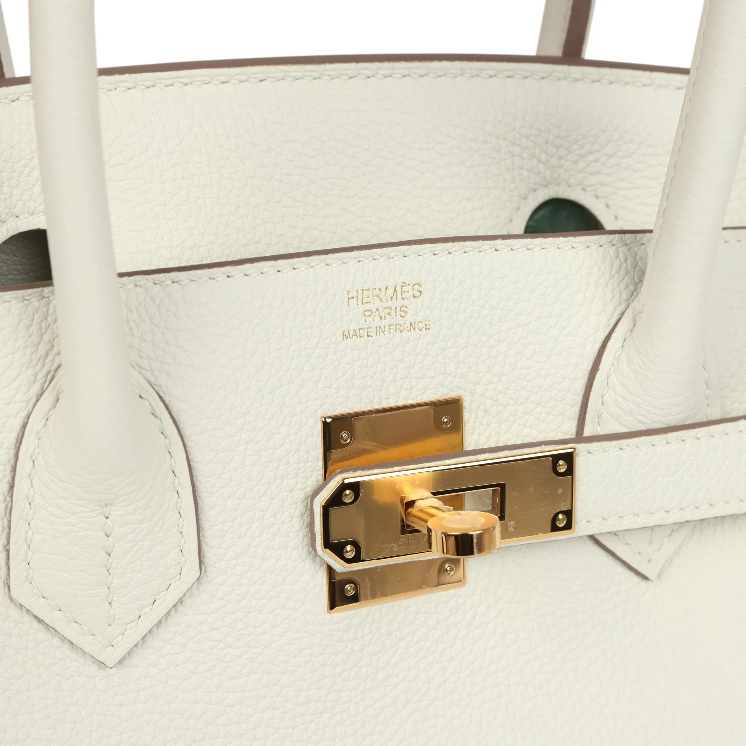 Replicate Hermes Birkin 30 Mushroom Togo Gold Hardware(1:1 replica)