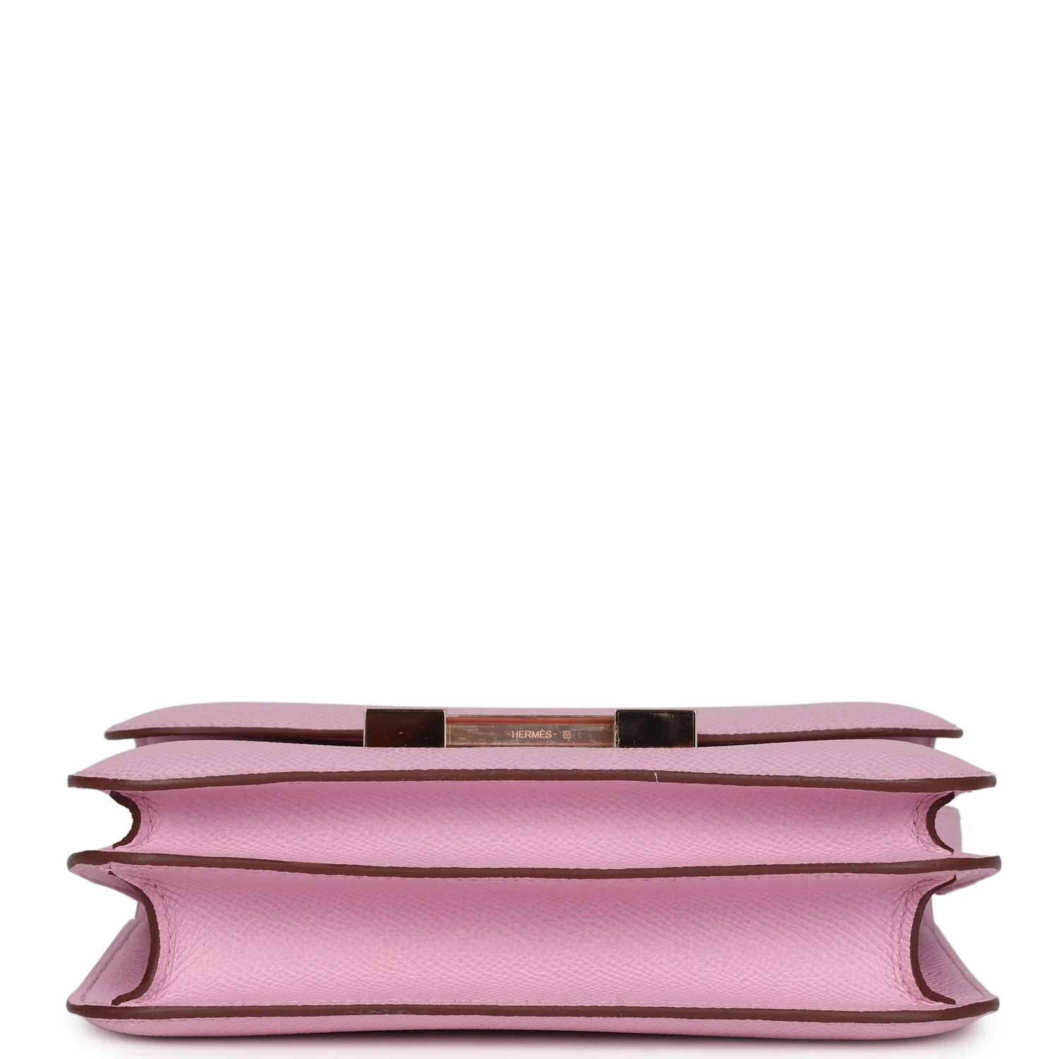 Replicate Hermes Constance 18 Mauve Sylvestre Epsom Rose Gold Hardware(1:1 replica)