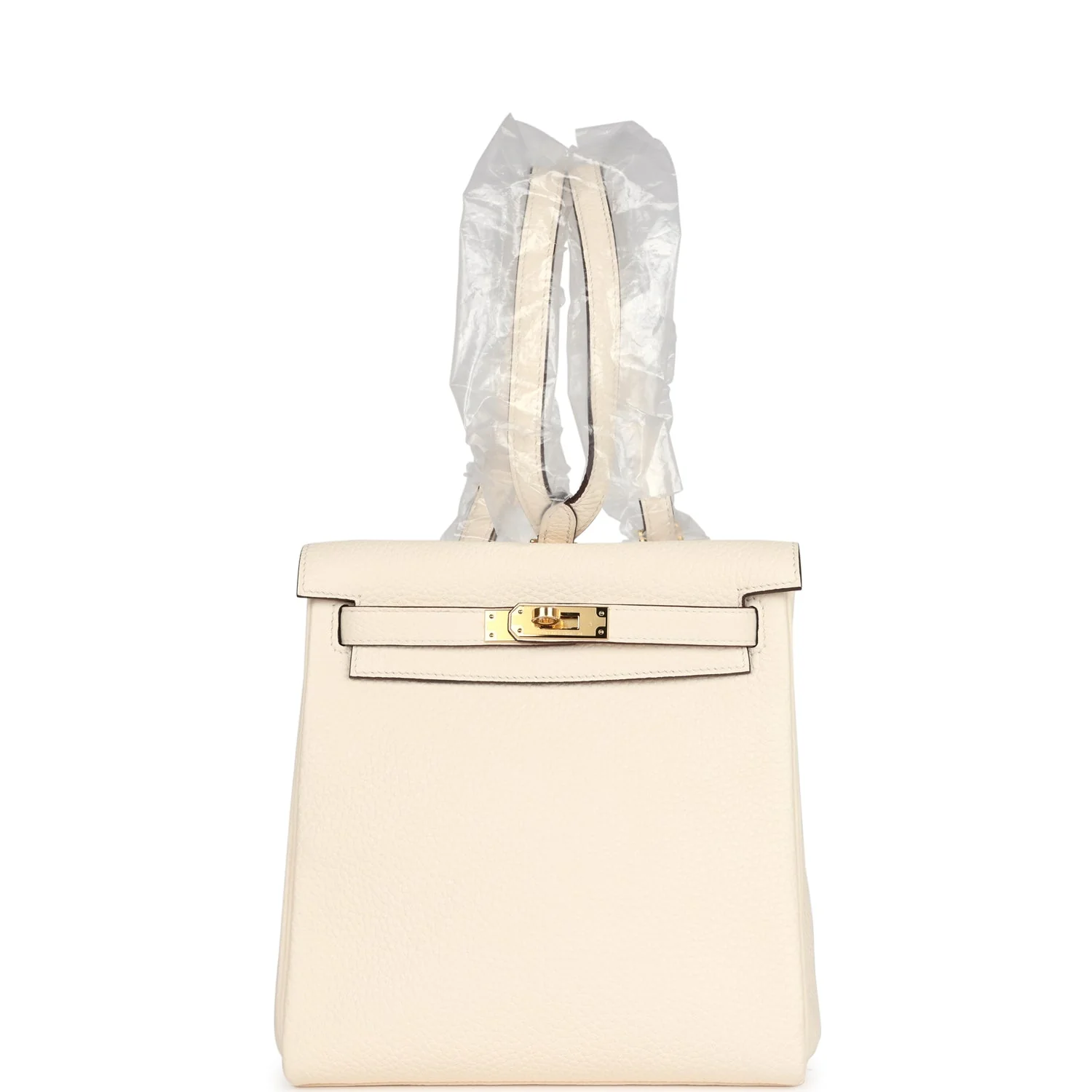 Replicate Hermes Kelly Ado II Backpack Nata Clemence Gold Hardware(1:1 replica)