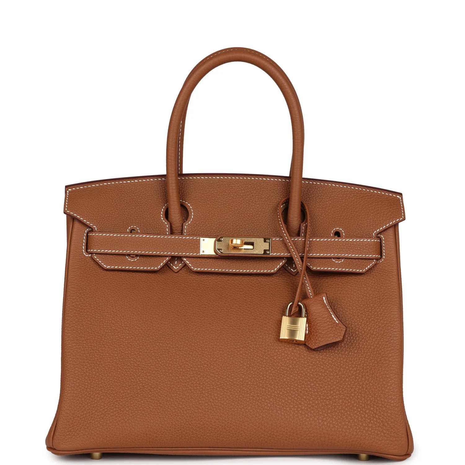 Replicate Hermes Birkin 30 Gold Togo Gold Hardware(1:1 replica)
