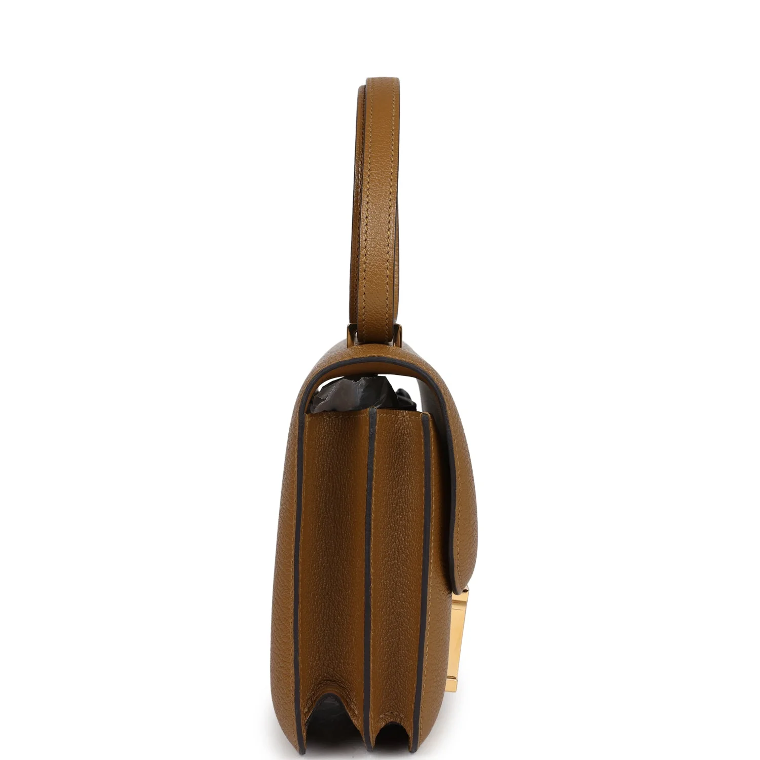 Replicate Hermes Constance 18 Kraft Chevre Gold Hardware(1:1 replica)