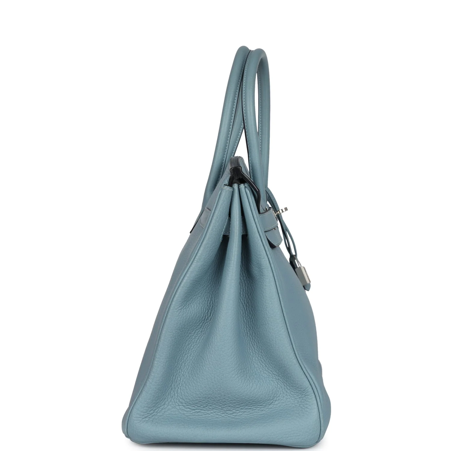 Replicate Hermes Birkin 35 Ciel Togo Palladium Hardware(1:1 replica)