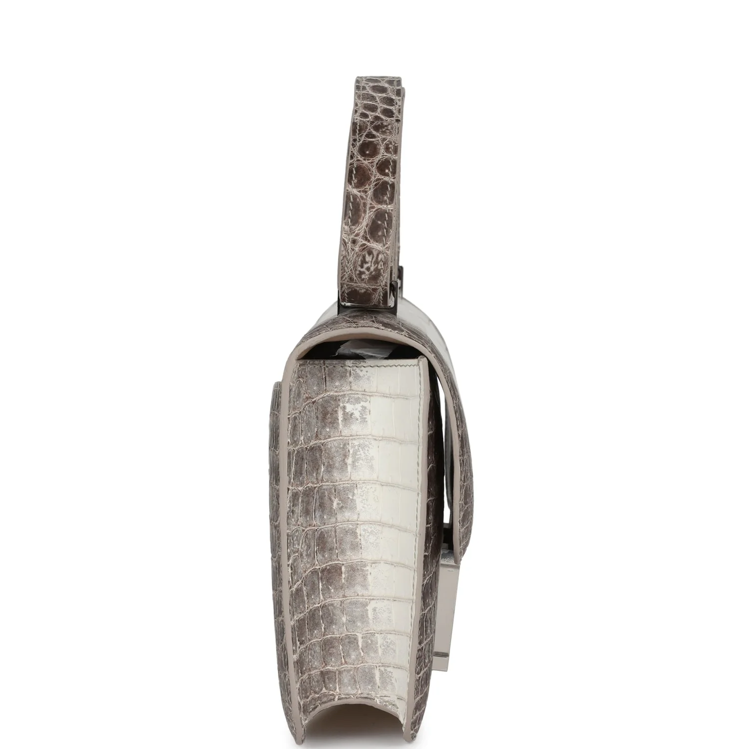 Replicate Hermes Constance 1-24 Himalaya Matte Niloticus Crocodile Palladium Hardware(1:1 replica)