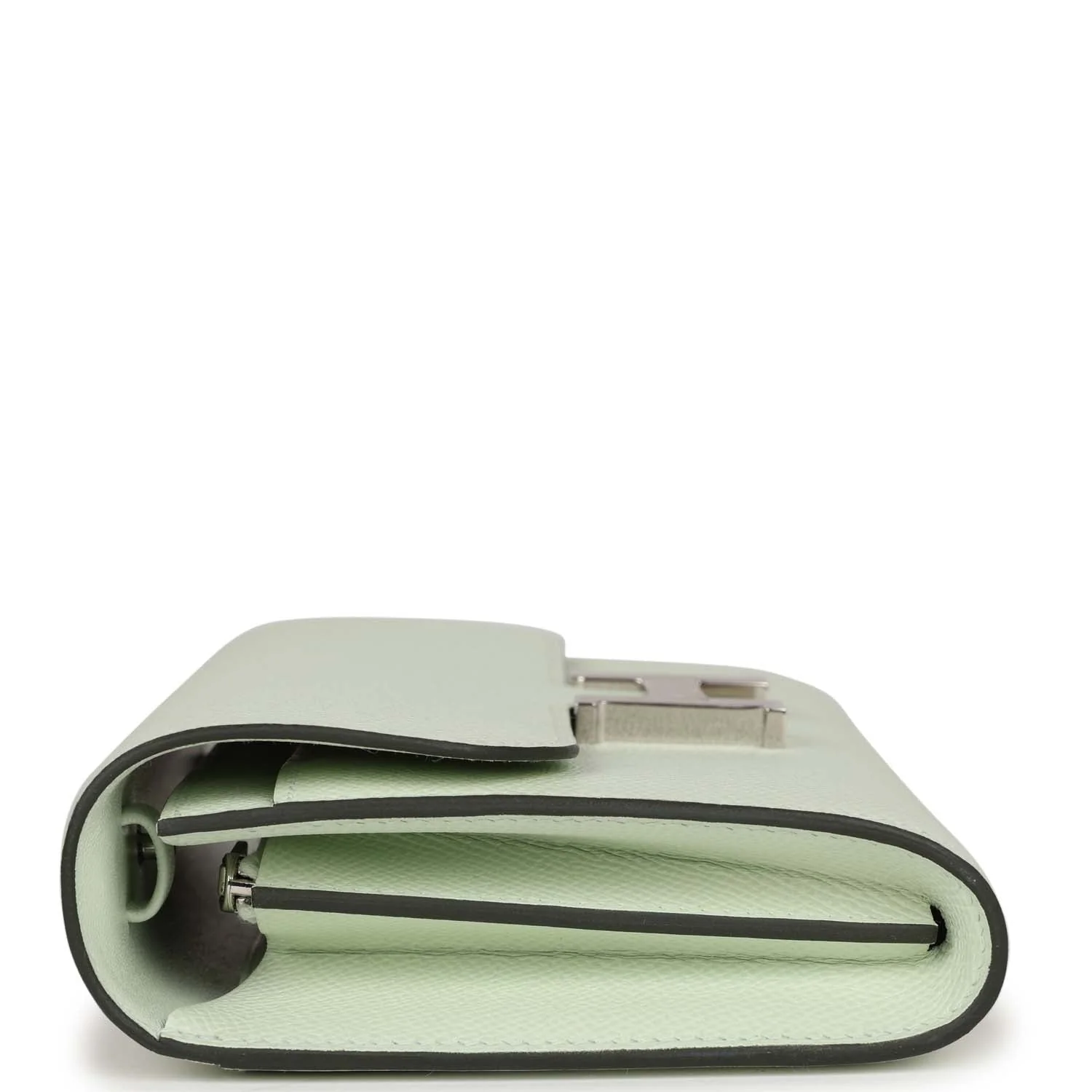 Replicate Hermes Constance Wallet To Go Vert Fizz Epsom Palladium Hardware(1:1 replica)