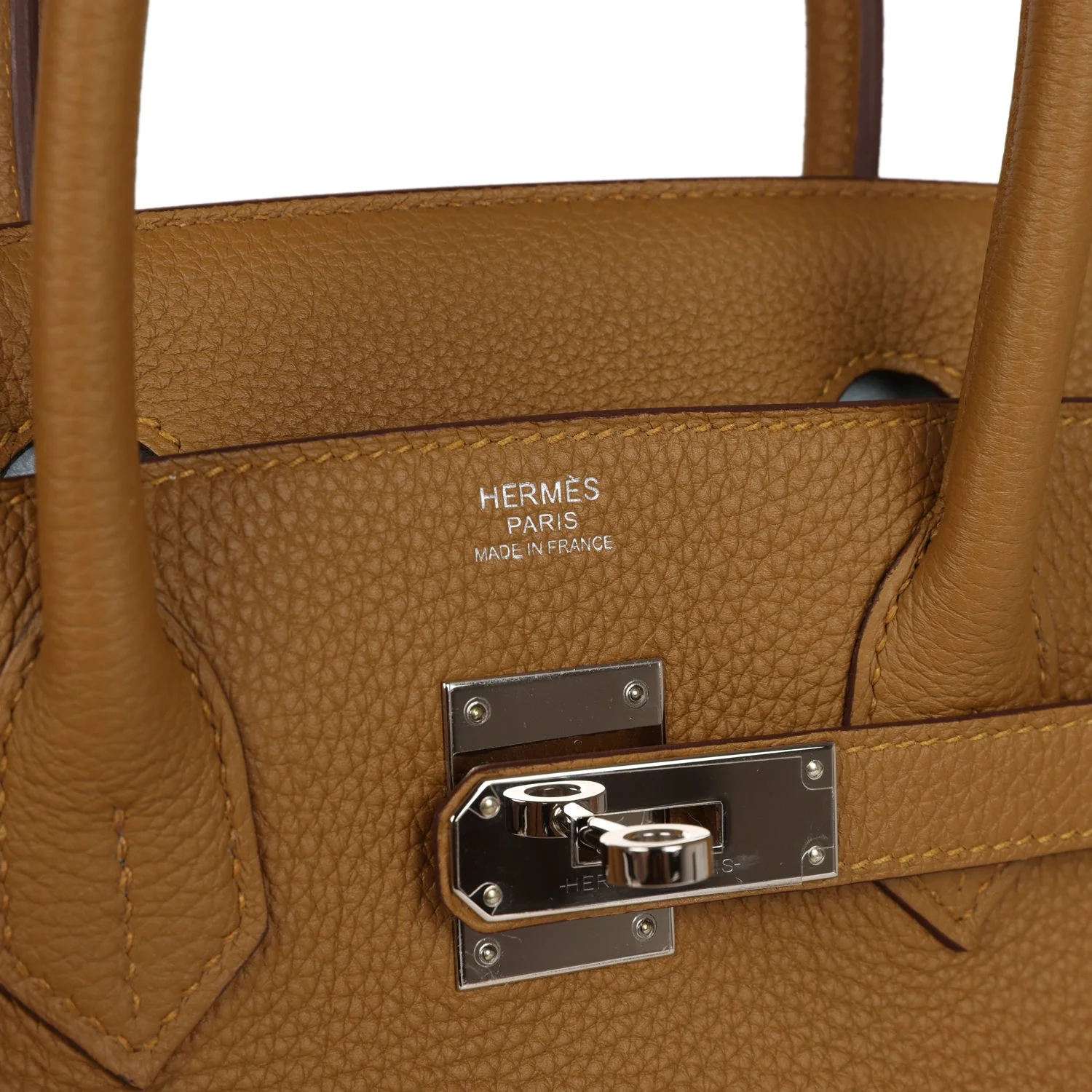 Replicate Hermes Birkin 30 Bronze D'Or Verso Togo Palladium Hardware(1:1 replica)