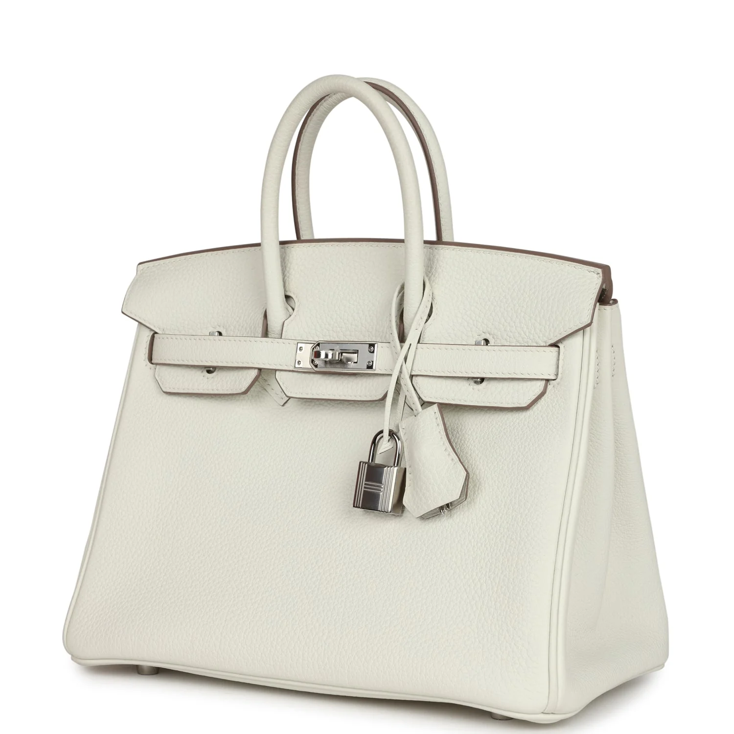 Replicate Hermes Birkin 25 Mushroom Togo Palladium Hardware(1:1 replica)