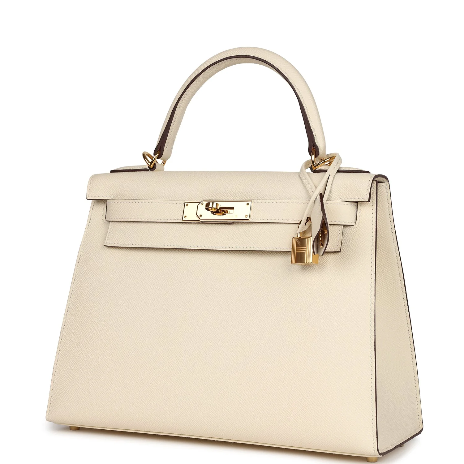 Replicate Hermes Kelly Sellier 28 Nata Epsom Gold Hardware(1:1 replica)