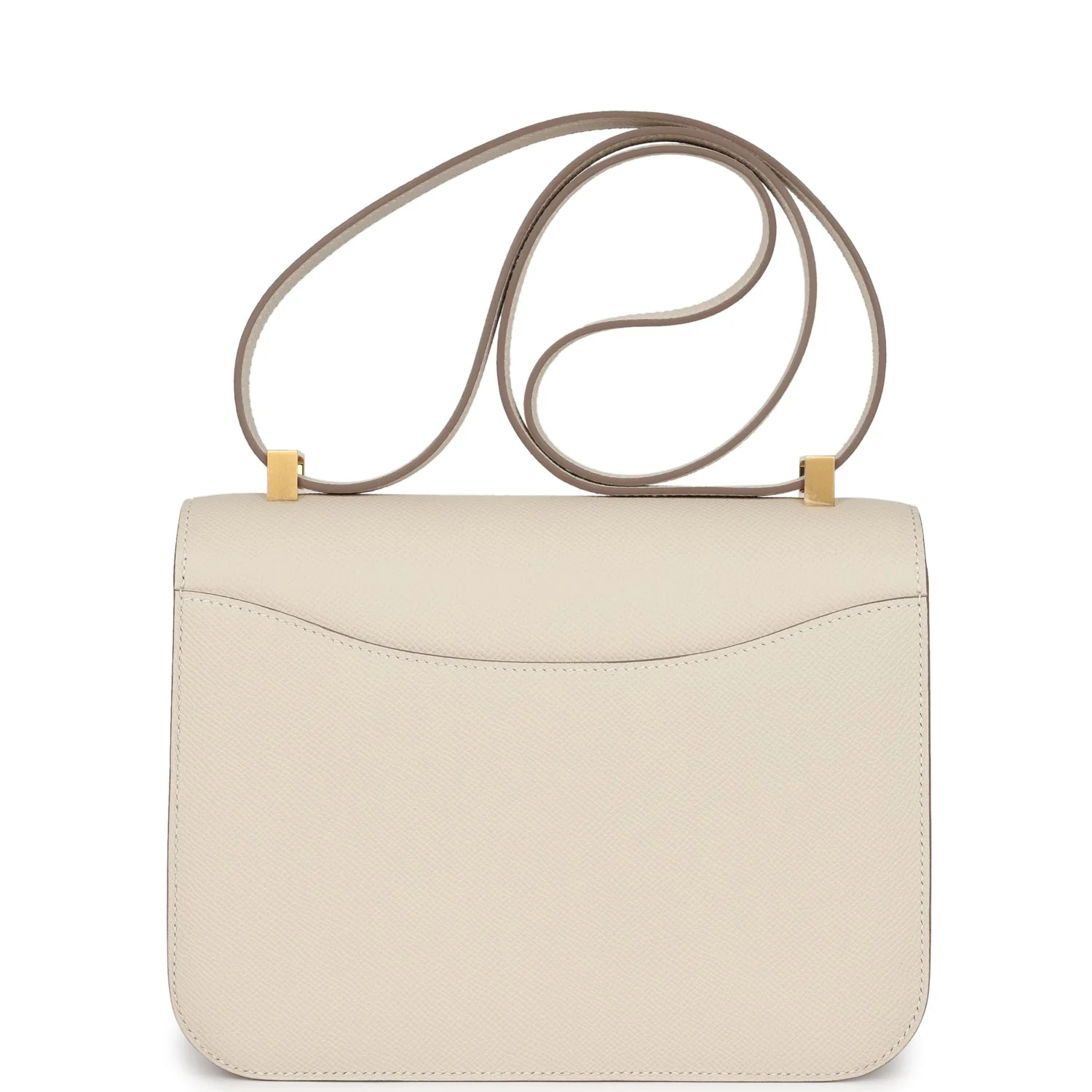 Replicate Hermes Constance 1-24 Craie Epsom Brushed Gold Hardware(1:1 replica)
