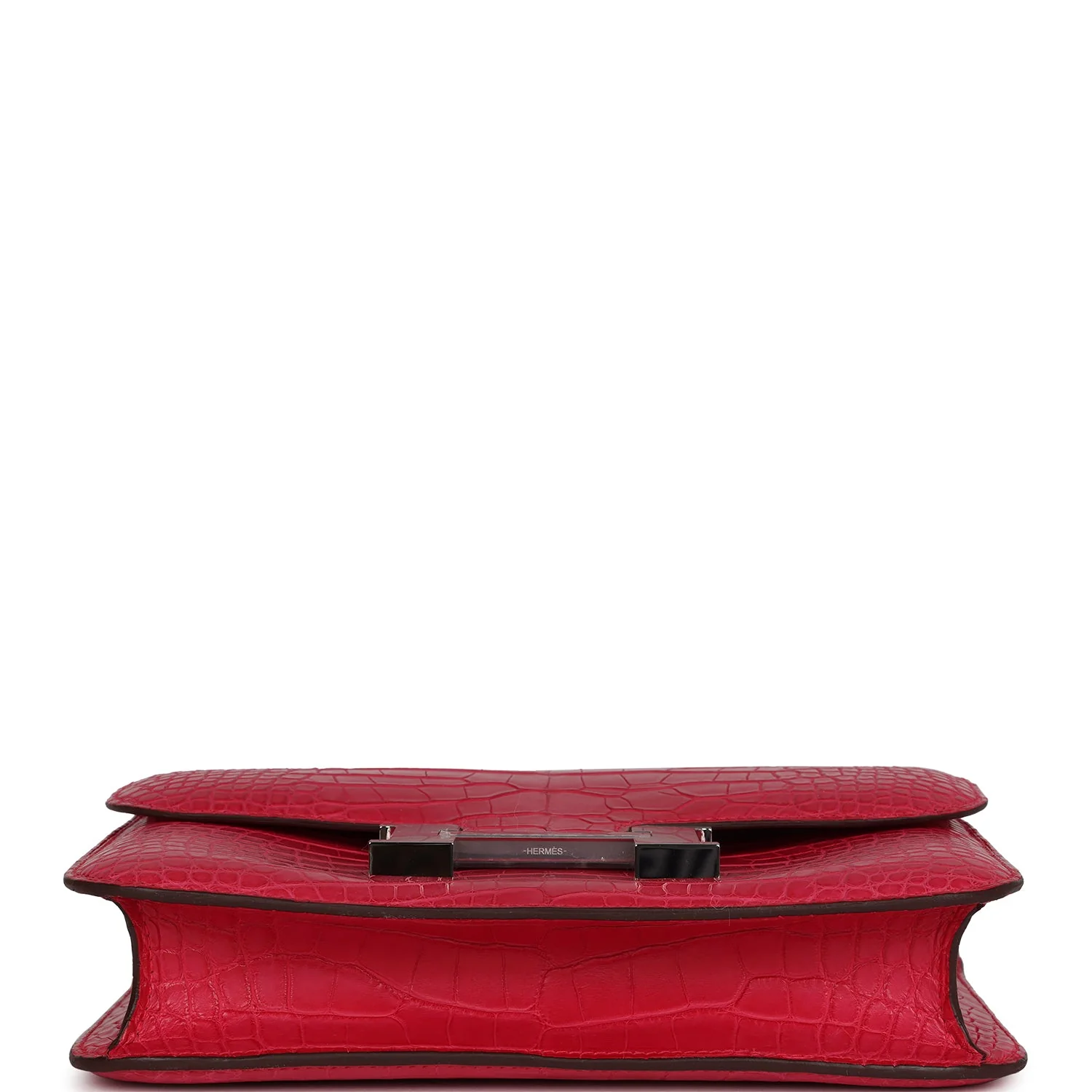 Replicate Hermes Constance 1-24 Rose Extreme Matte Alligator Palladium Hardware(1:1 replica)