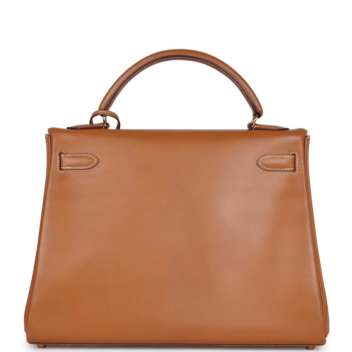 Replicate Vintage Hermes Kelly Retourne 32 Naturel Sable Chamonix Gold Hardware(1:1 replica)