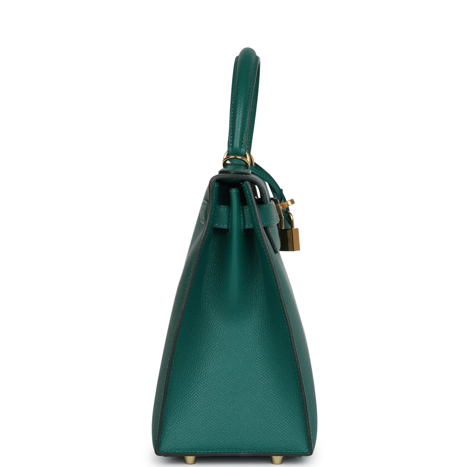Replicate Hermes Kelly Sellier 28 Malachite Epsom Gold Hardware(1:1 replica)
