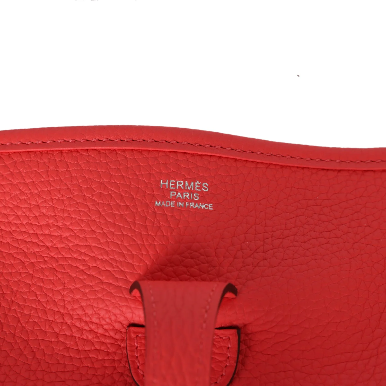Replicate Hermes Evelyne III PM Rose Texas Clemence Palladium Hardware(1:1 replica)
