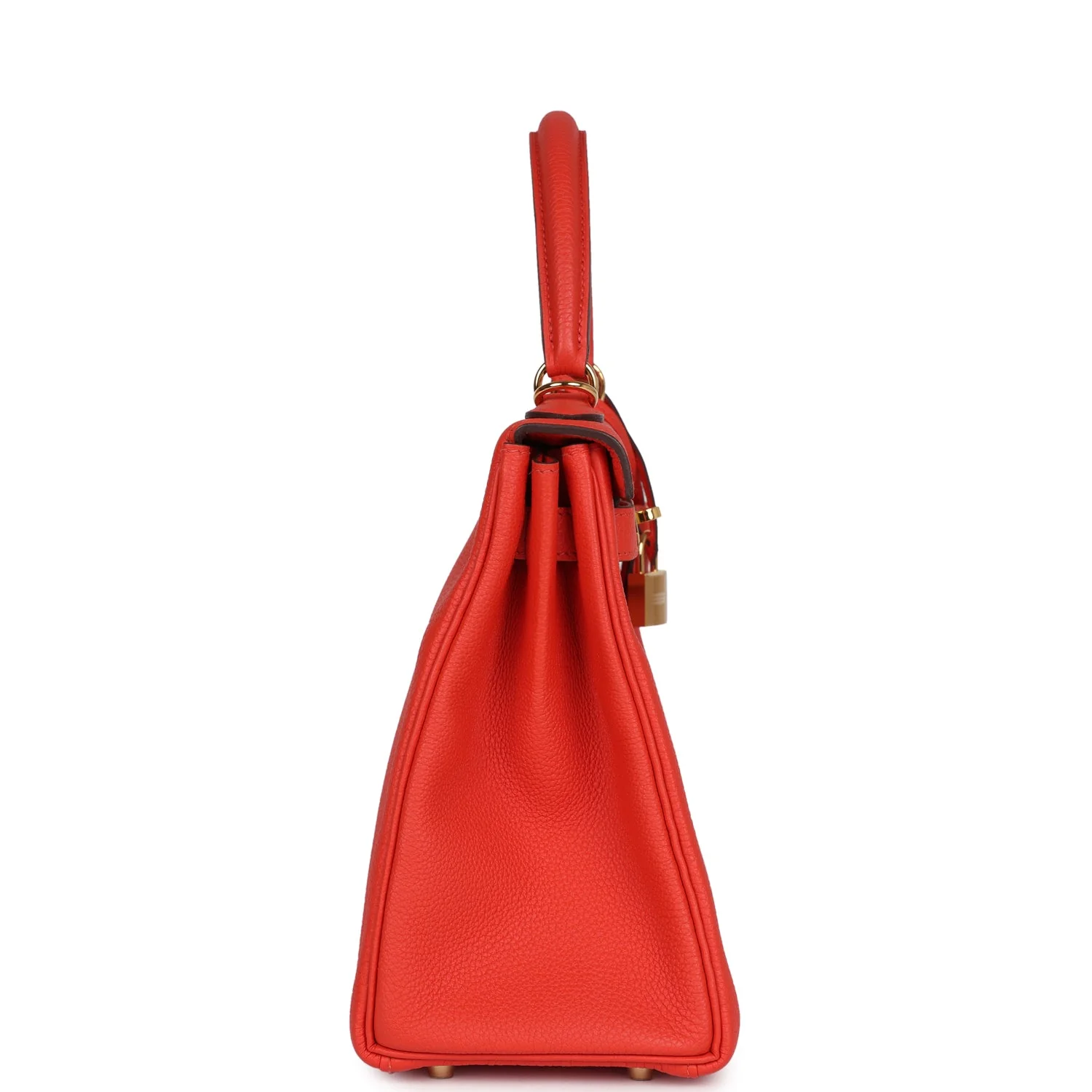 Replicate Hermes Kelly Retourne 28 Capucine Togo Gold Hardware(1:1 replica)