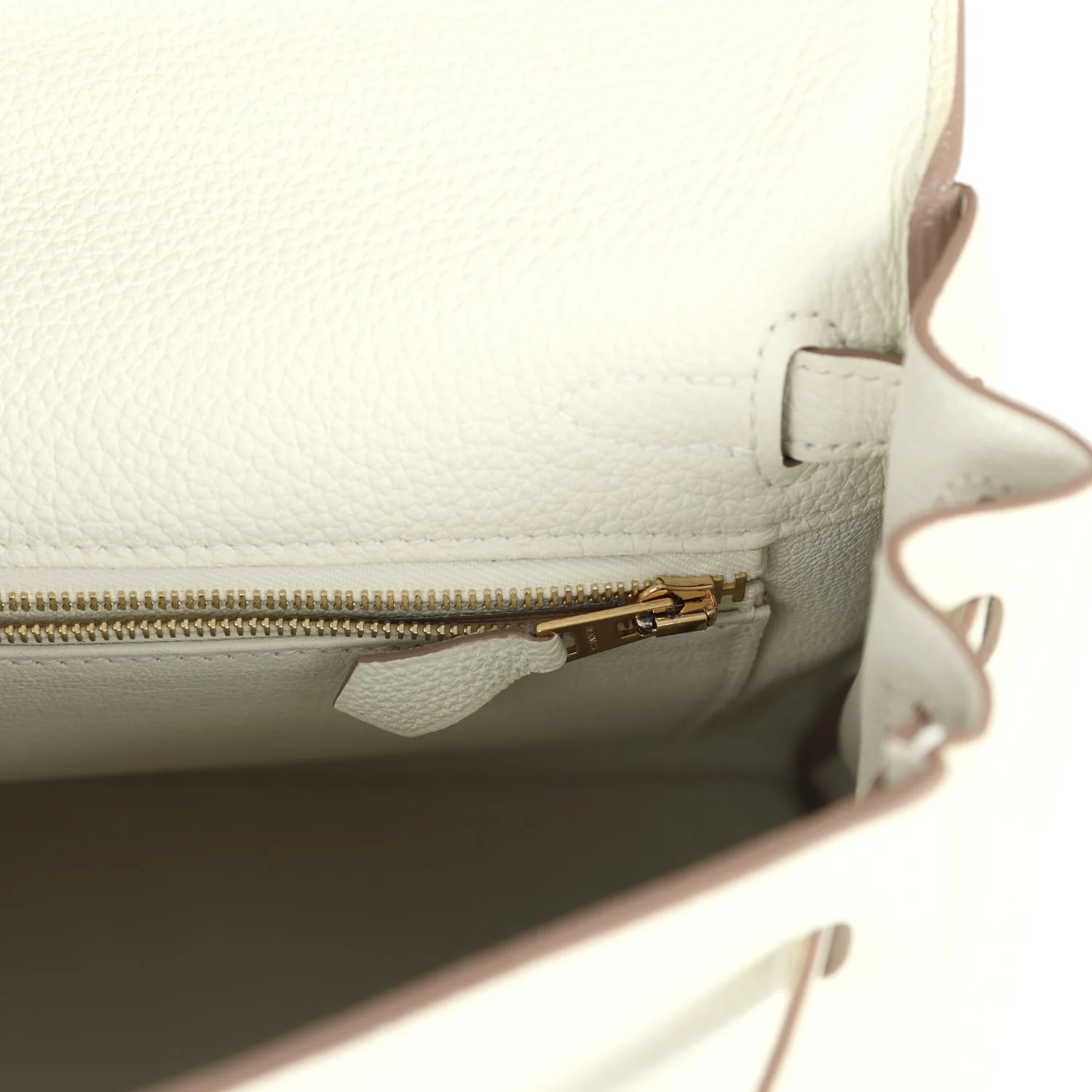 Replicate Hermes Kelly Retourne 25 Mushroom Togo Gold Hardware(1:1 replica)