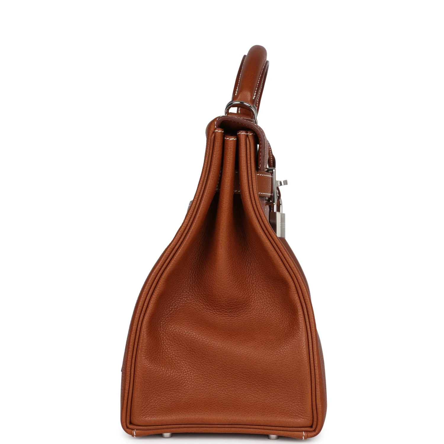 Replicate Hermes Kelly 42 Maxi Gold Togo Palladium Hardware(1:1 replica)