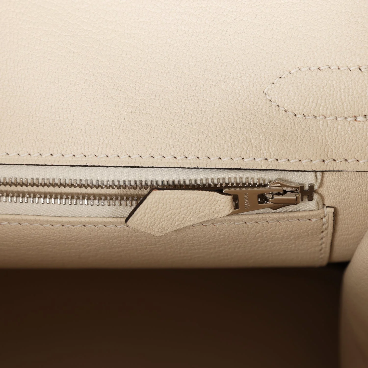 Replicate Hermes Special Order (HSS) Birkin 30 Gris Mouette and Craie Epsom Brushed Palladium Hardware(1:1 replica)