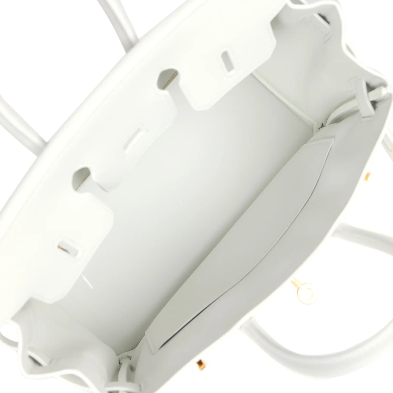 Replicate Hermes Birkin 25 New White Swift Gold Hardware(1:1 replica)
