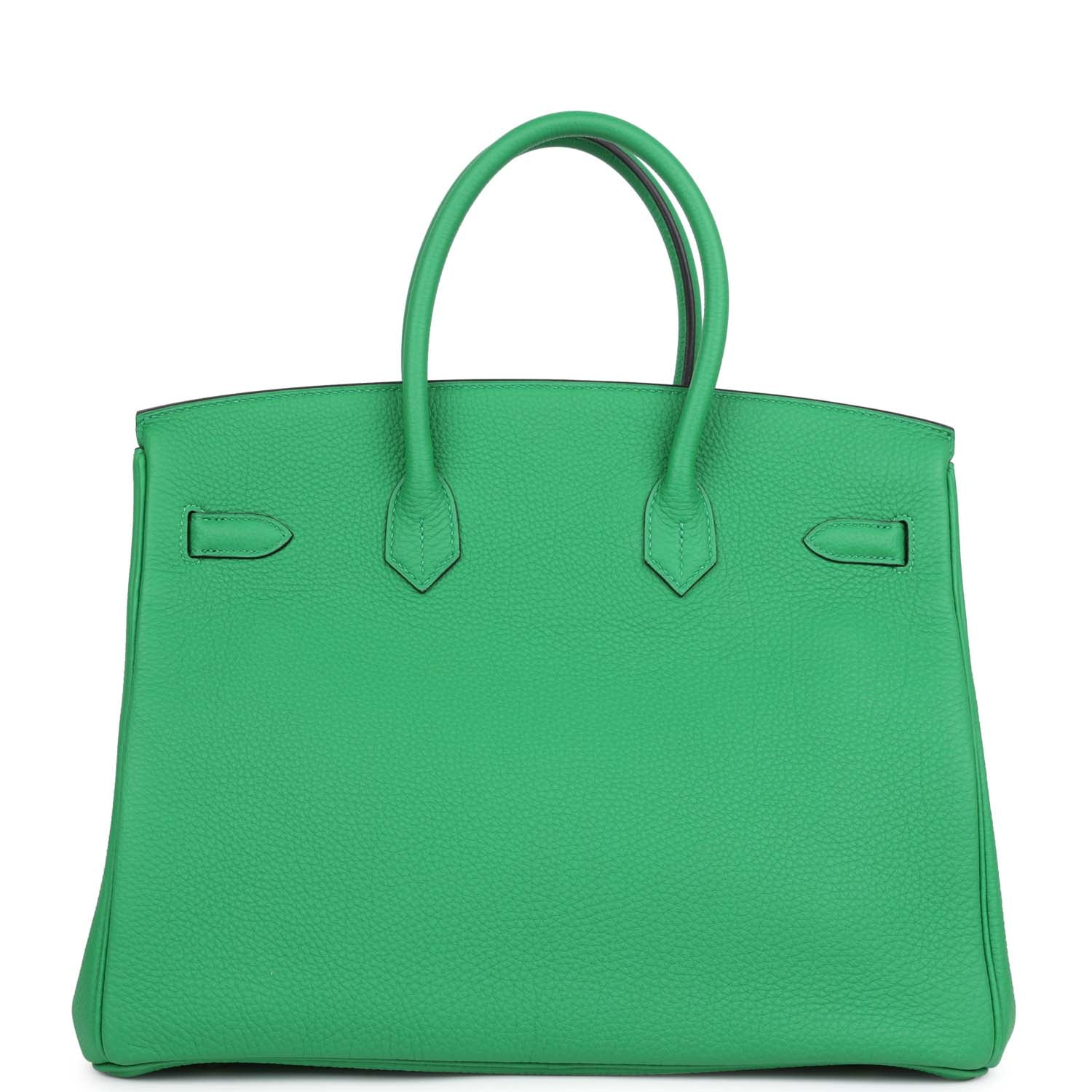 Replicate Hermes Birkin 35 Bambou Togo Palladium Hardware(1:1 replica)