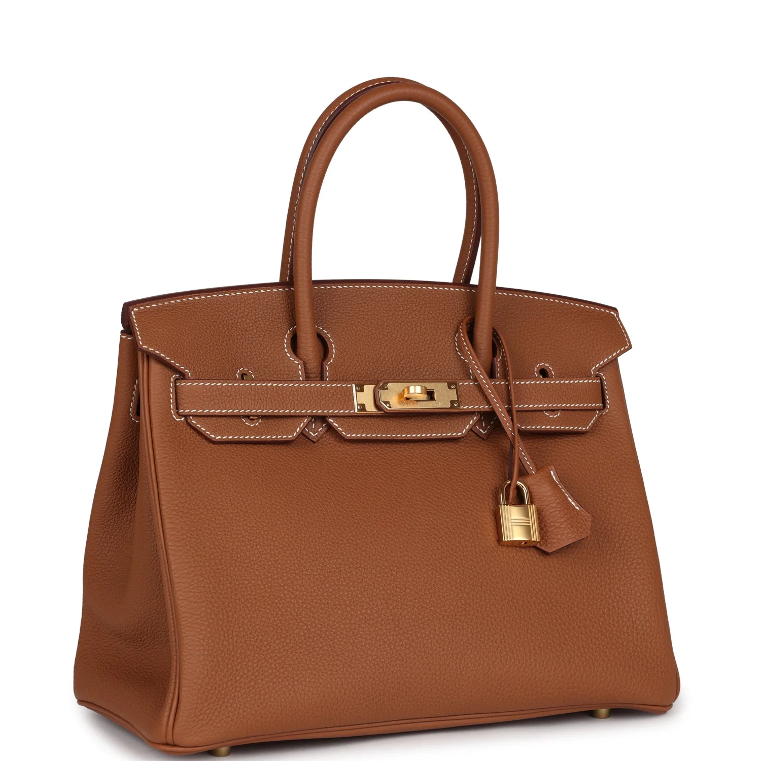 Replicate Hermes Birkin 30 Gold Togo Gold Hardware(1:1 replica)