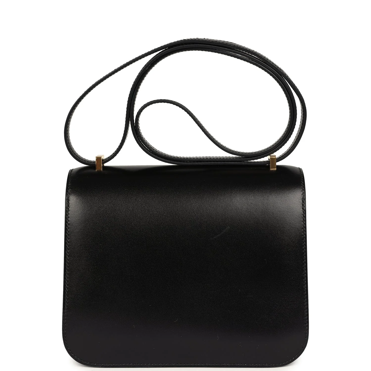 Replicate Hermes Constance 18 Black Box Gold Hardware(1:1 replica)