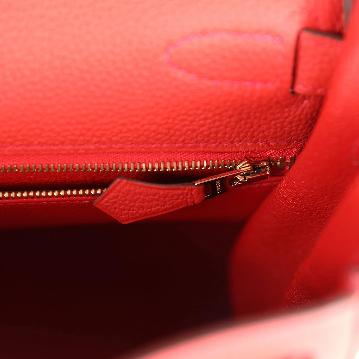 Replicate Hermes Kelly Retourne 28 Geranium Togo Gold Hardware(1:1 replica)