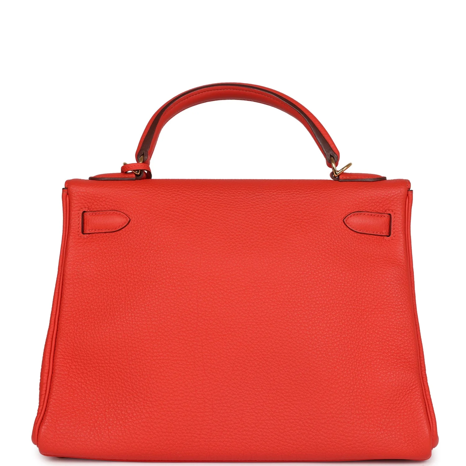 Replicate Hermes Kelly Retourne 32 Capucine Togo Gold Hardware(1:1 replica)