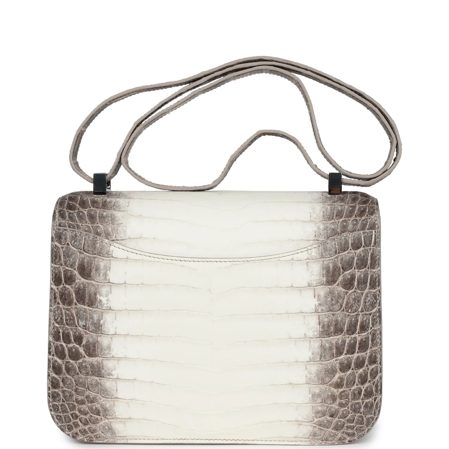 Replicate Hermes Constance 1-24 Himalaya Matte Niloticus Crocodile Palladium Hardware(1:1 replica)