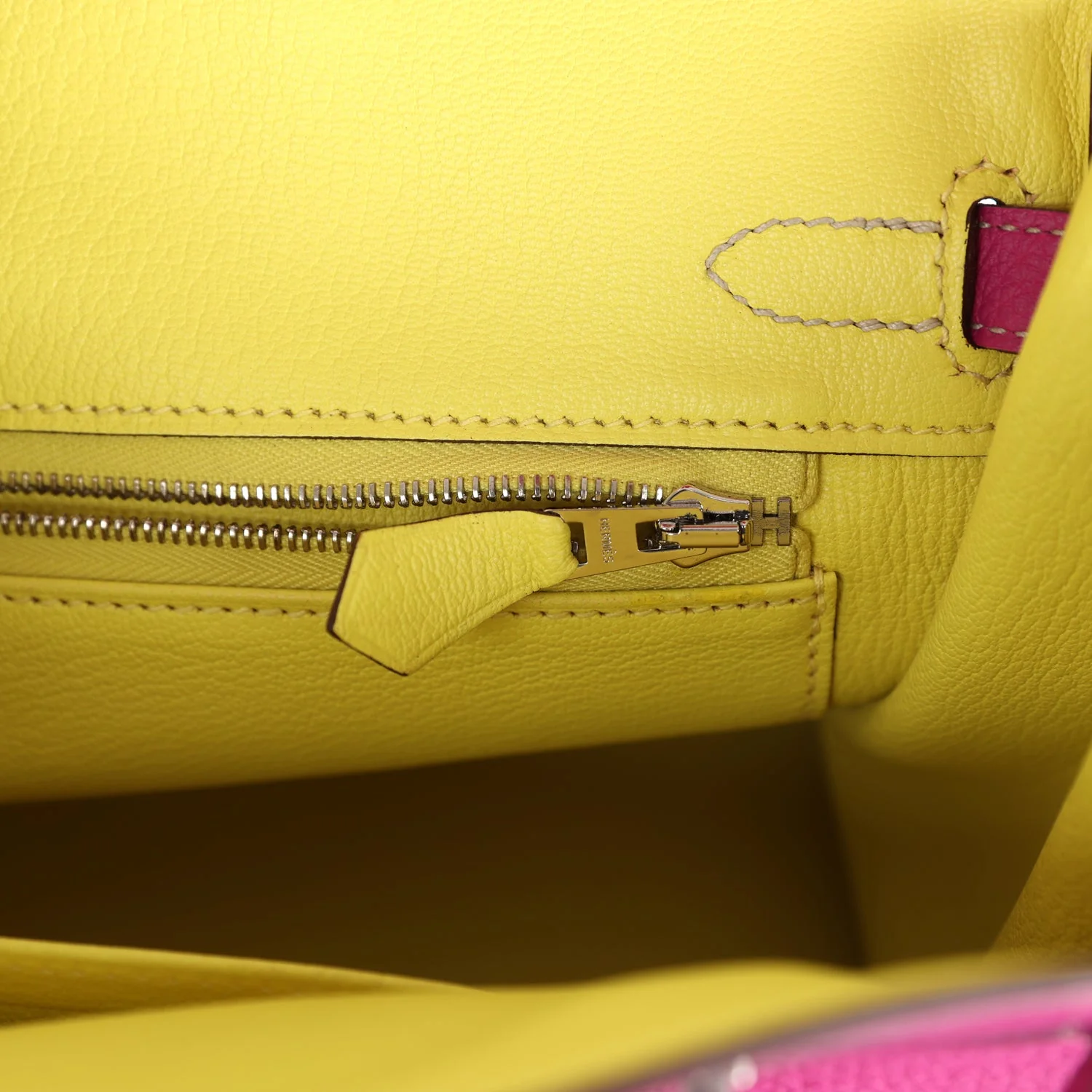 Replicate Hermes Special Order (HSS) Birkin 25 Rose Poupre Verso Togo Brushed Palladium Hardware(1:1 replica)