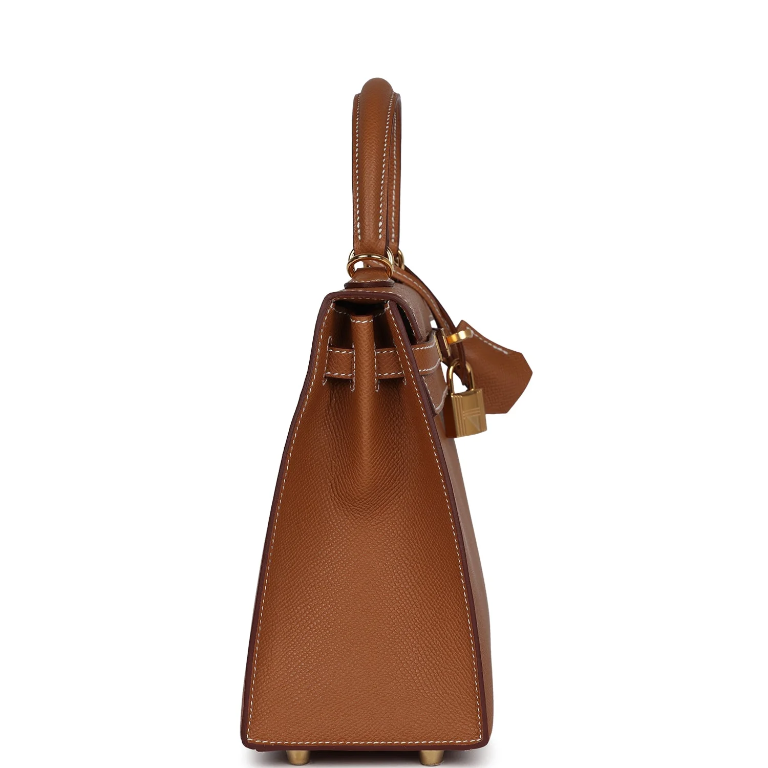 Replicate Hermes Kelly Sellier 25 Gold Epsom Gold Hardware(1:1 replica)