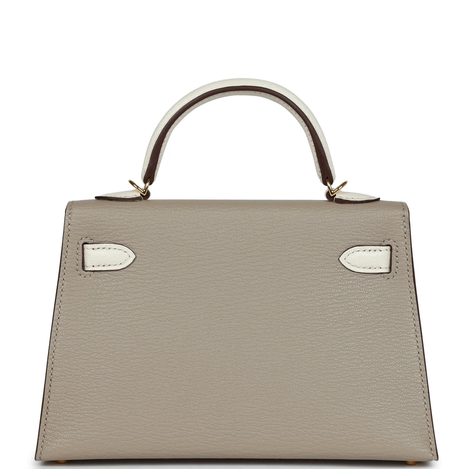 Replicate Hermes Special Order (HSS) Kelly 20 Gris Tourterelle and Nata Chevre Gold Hardware(1:1 replica)