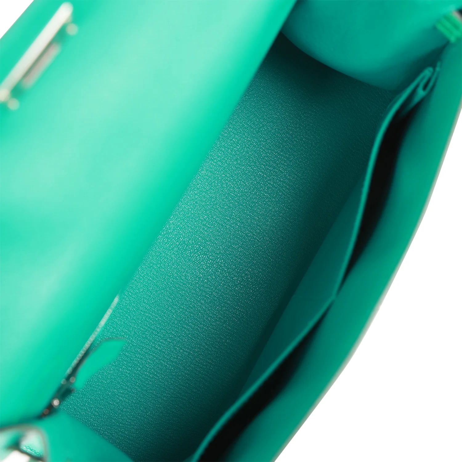 Replicate Hermes Kelly Sellier 28 Vert Verone Madame and Shiny Niloticus Crocodile Touch Palladium Hardware(1:1 replica)