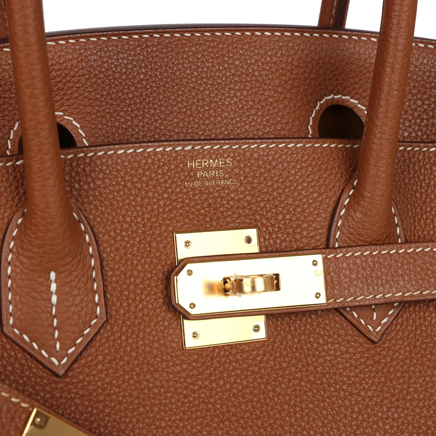 Replicate Hermes Birkin 30 Gold Togo Gold Hardware(1:1 replica)