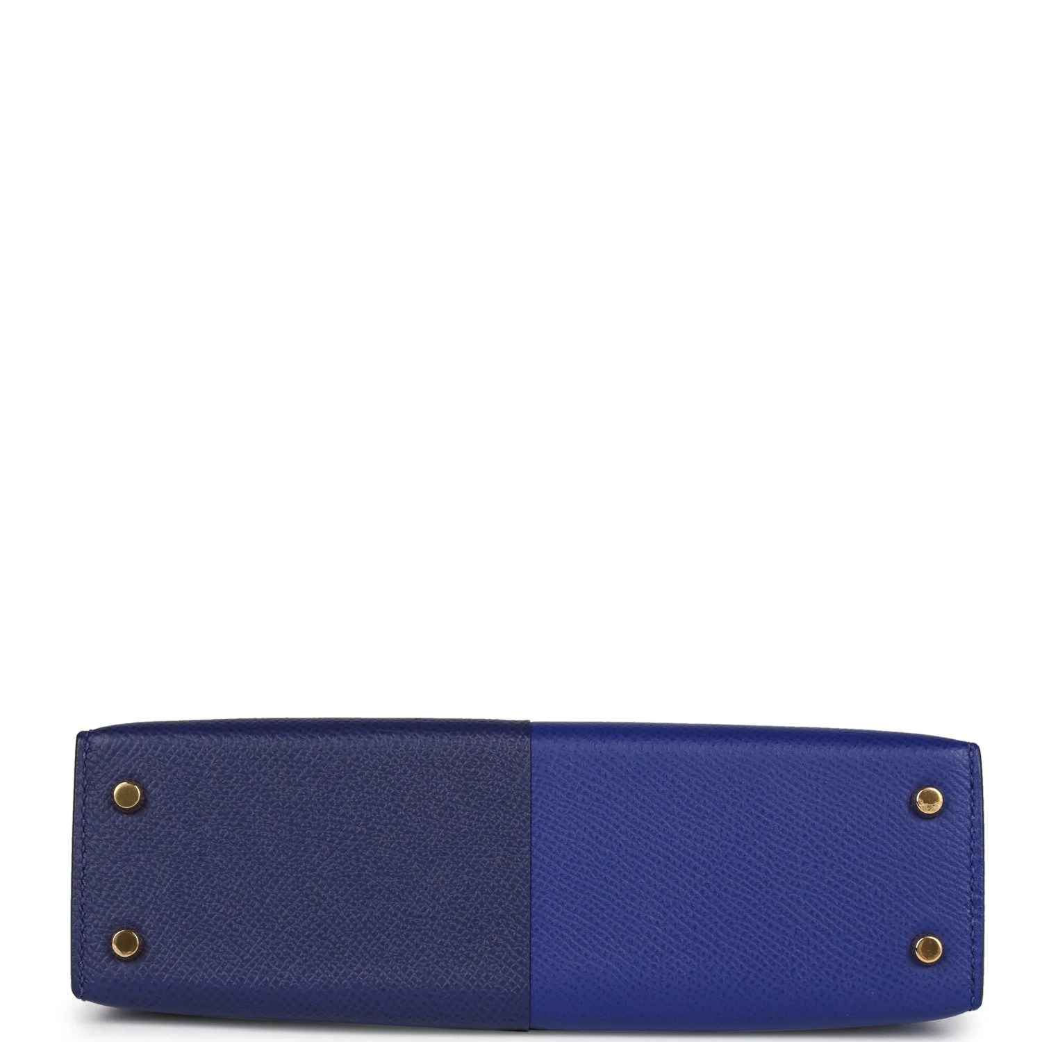 Replicate Hermes Casaque Kelly Sellier 20 Bleu Electric and Bleu Encre Epsom Gold Hardware(1:1 replica)