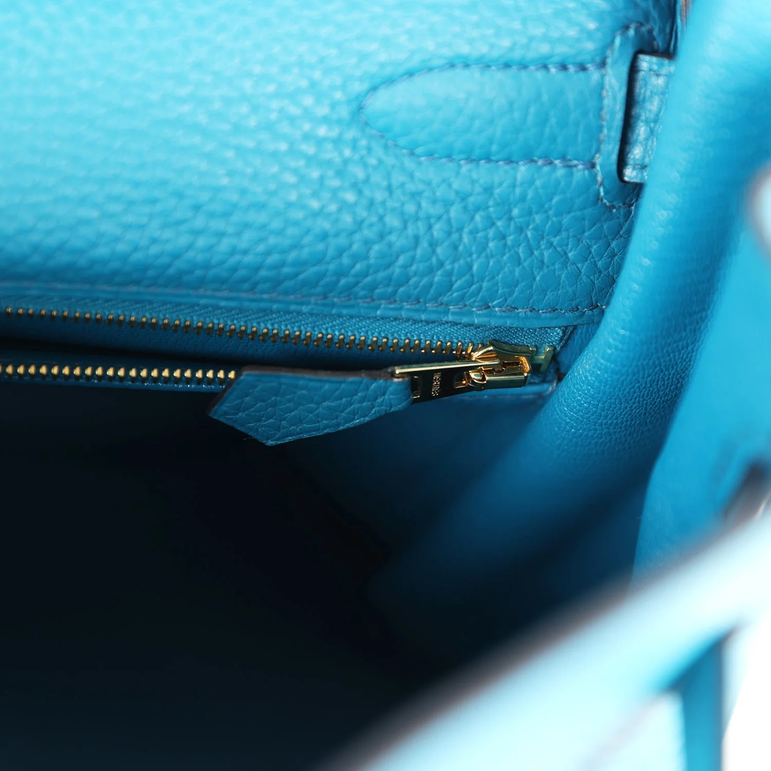 Replicate Hermes Kelly Retourne 35 Cobalt Clemence Gold Hardware(1:1 replica)