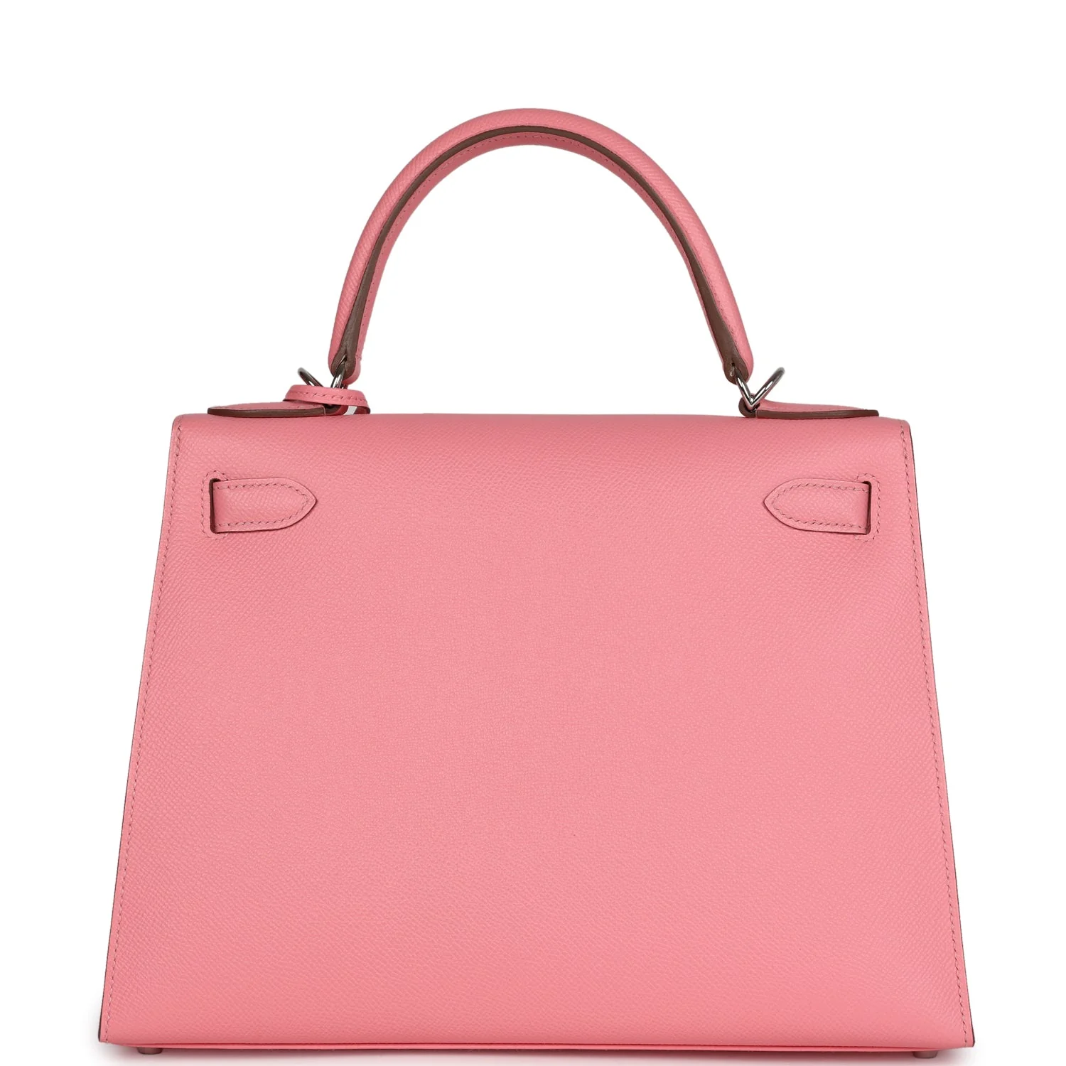 Replicate Hermes Kelly Sellier 28 Rose Confetti Epsom Palladium Hardware(1:1 replica)