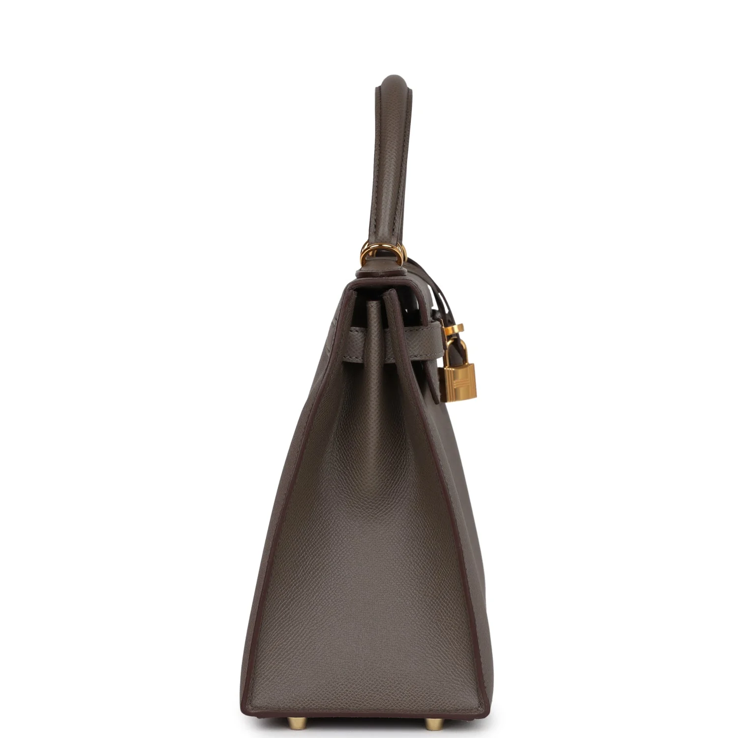 Replicate Hermes Kelly Sellier 28 Etain Epsom Gold Hardware(1:1 replica)