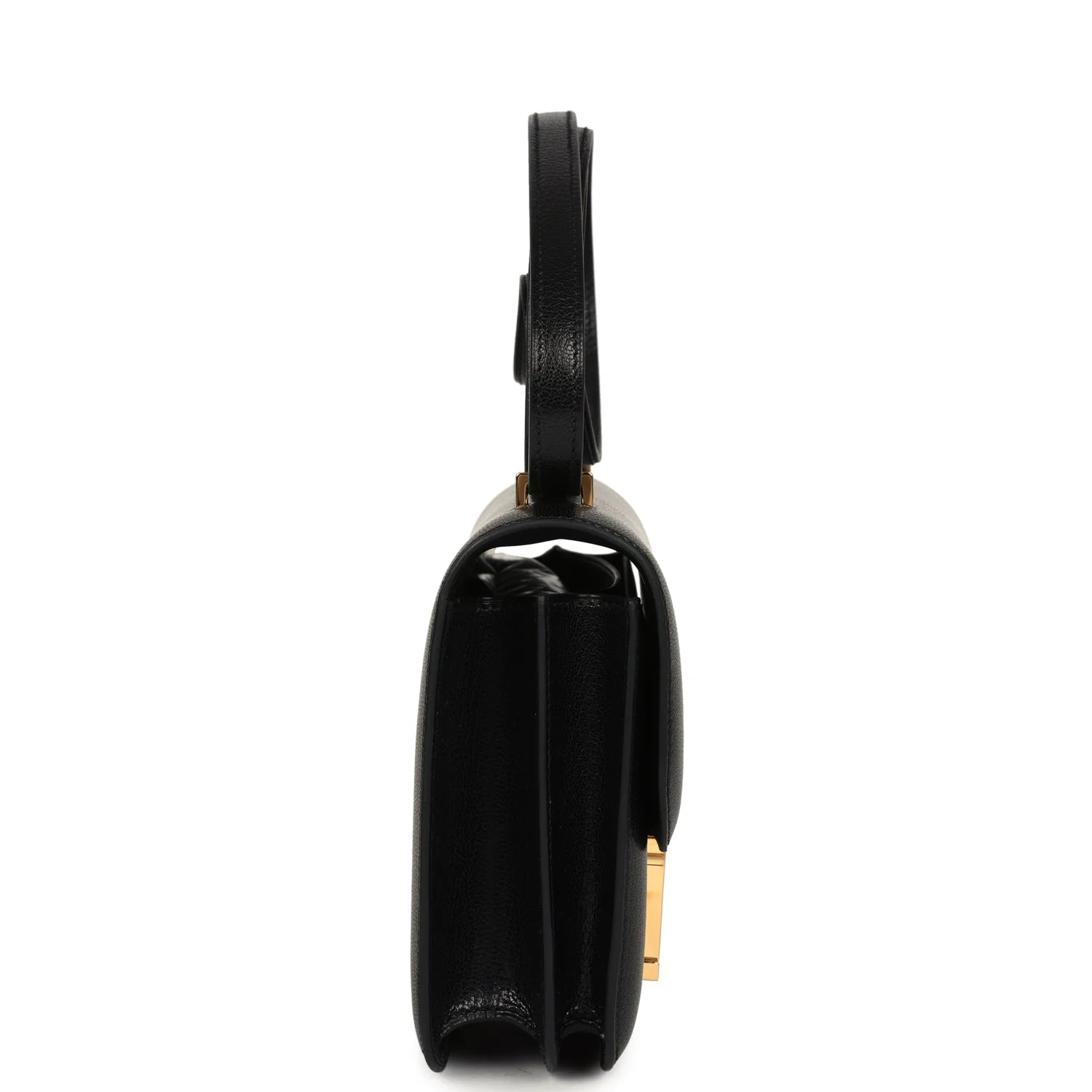 Replicate Hermes Constance 18 Black Chevre Chamkila Gold Hardware(1:1 replica)