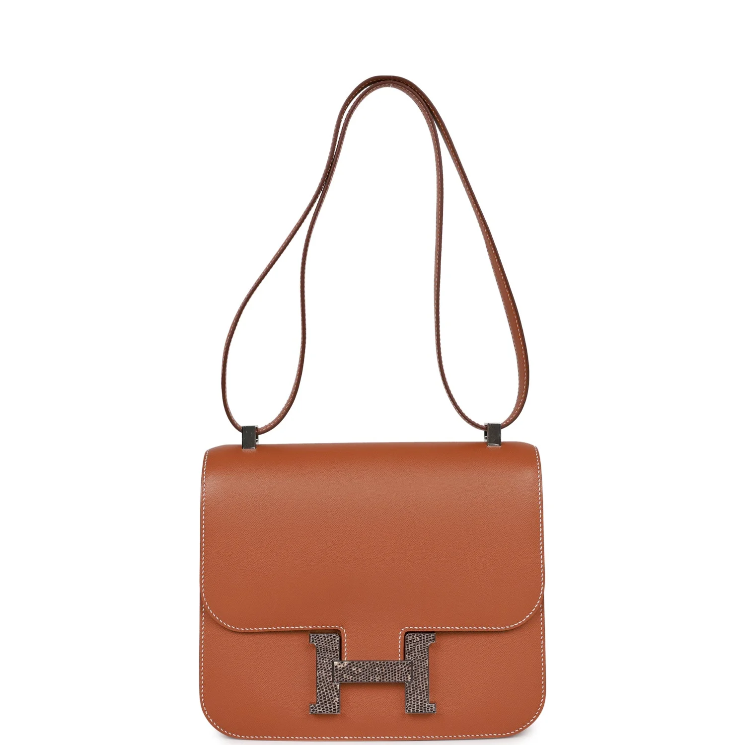 Replicate Hermes Constance 24 Gold Madame and Lizard Palladium Hardware(1:1 replica)