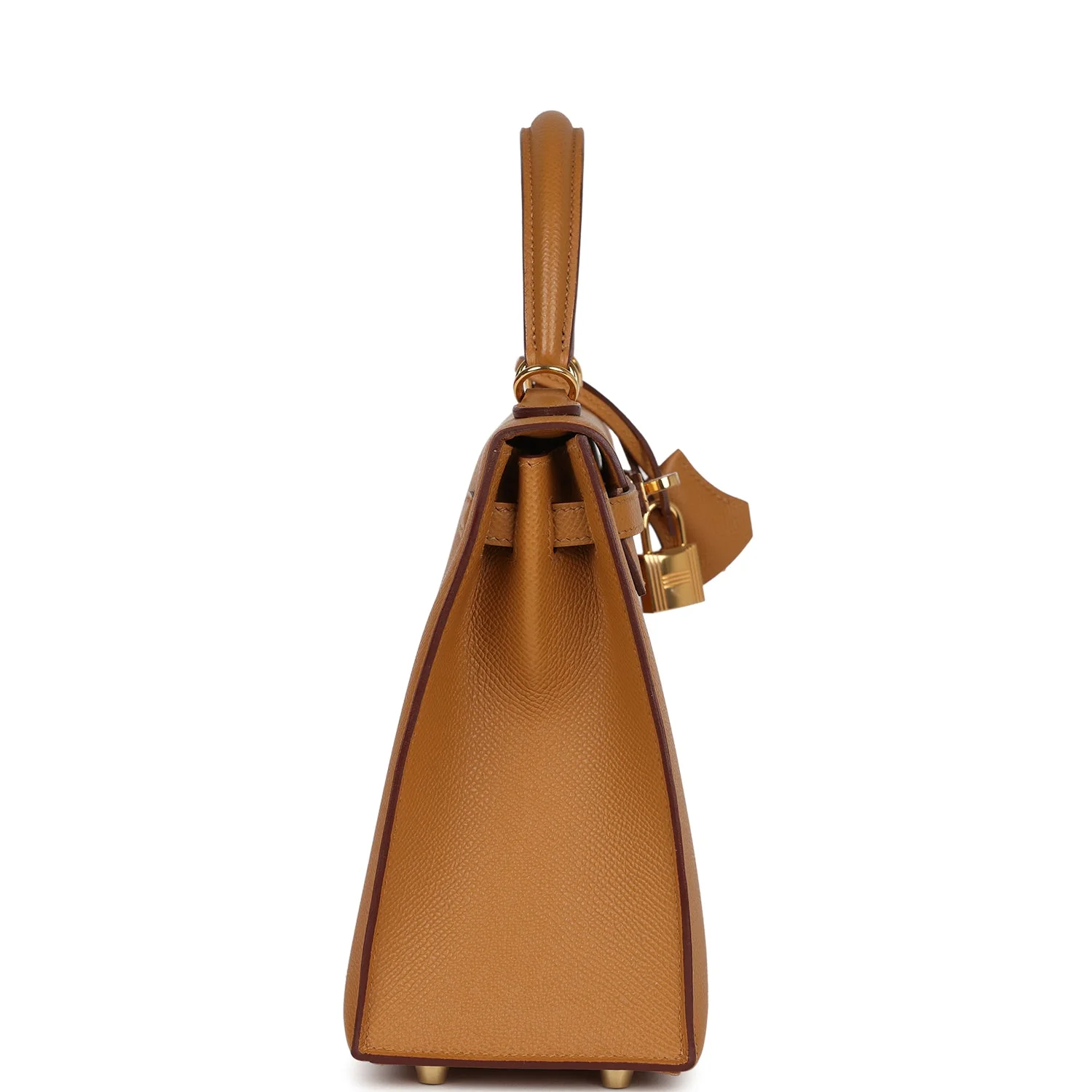 Replicate Hermes Kelly Sellier 25 Sesame Epsom Gold Hardware(1:1 replica)